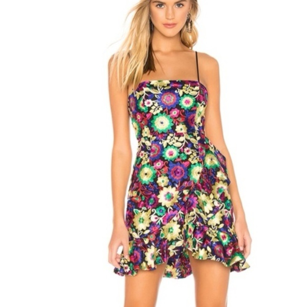 NWT Floral NBD Dress with Multicolor Design